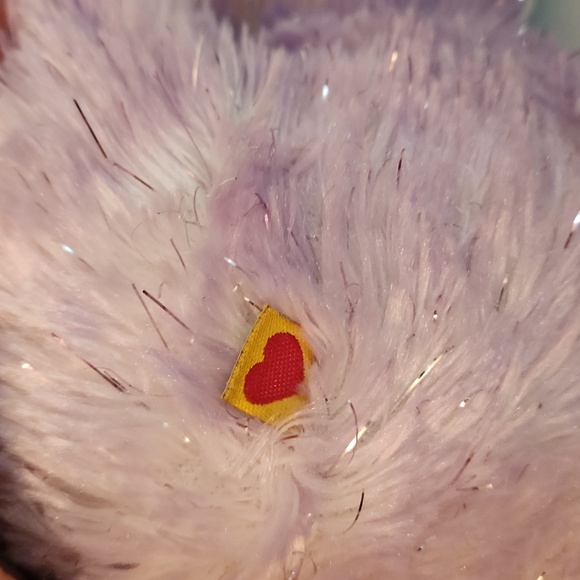 💜 Build-a-bear purple sparkle teddy bear - Picture 5 of 6